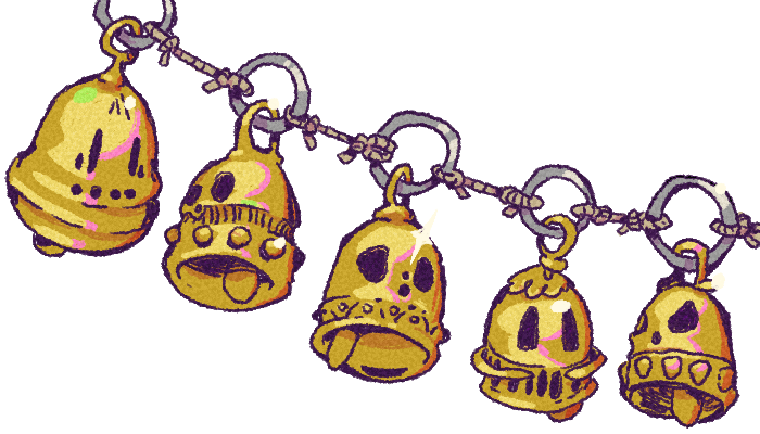 little skull bells